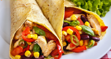 Homemade Corn and Black Bean Tortillas. This homemade Vegetarian or Vegan filled tortilla can also be a versatile meal filled with chicken.