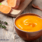 Homemade Sweeet Potato Puree Baby Food. A healthier alternative and simple method to make homemade sweet potato puree for baby.