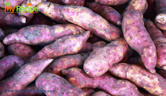 some sweet potatoes 