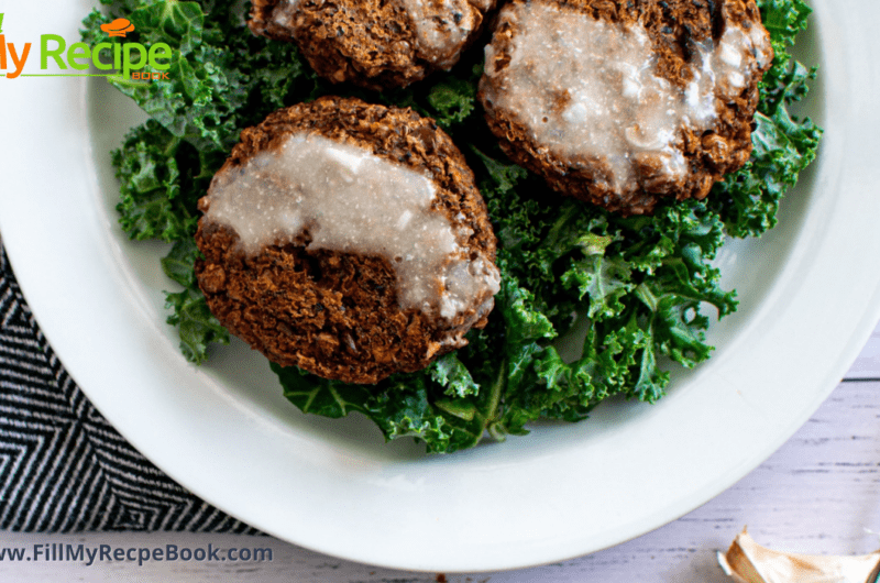 Lentil Cakes with Garlic Sauce