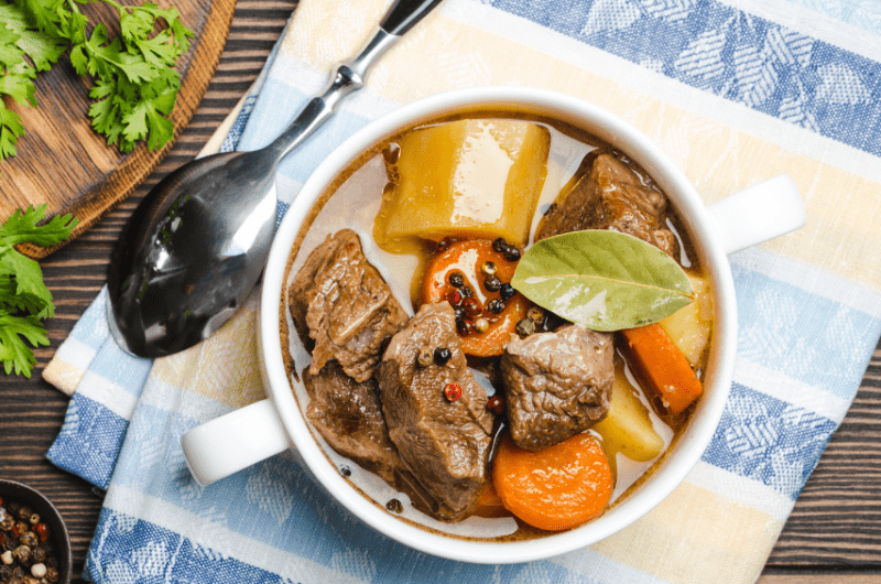 Beef Stew with Fresh Vegetables
