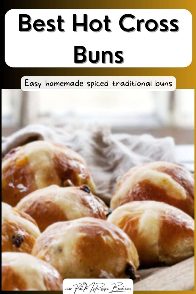 Best Hot Cross Buns for Easter! Soft, fluffy and perfectly spiced traditional buns for Good Friday. Easy homemade recipe with a bread machine dough option.