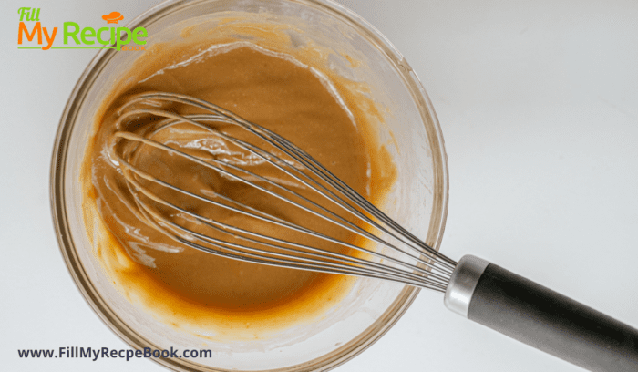 caramel sauce being made for the brownies