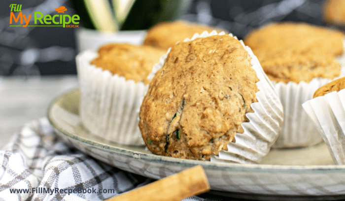 gluten free zucchini muffins