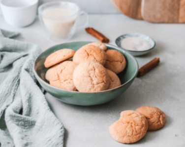 Chai Spiced Snickerdoodles cookies. An easy recipe to make rolled in some spices such as chia and cinnamon, ginger and all spice.