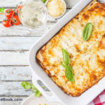 Basil Pesto Vegetable Lasagna recipe. This vegetable lasagna is made with three cheeses to give it a tangy but healthy taste with vegetables.