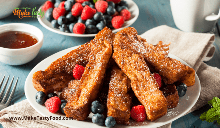 French Toast with Berries and Honey
