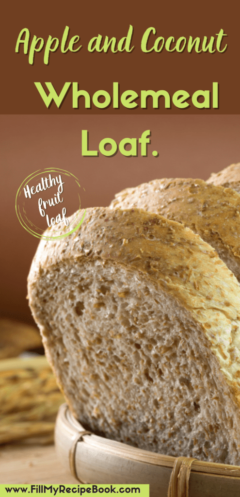 Apple and Coconut Wholemeal Loaf