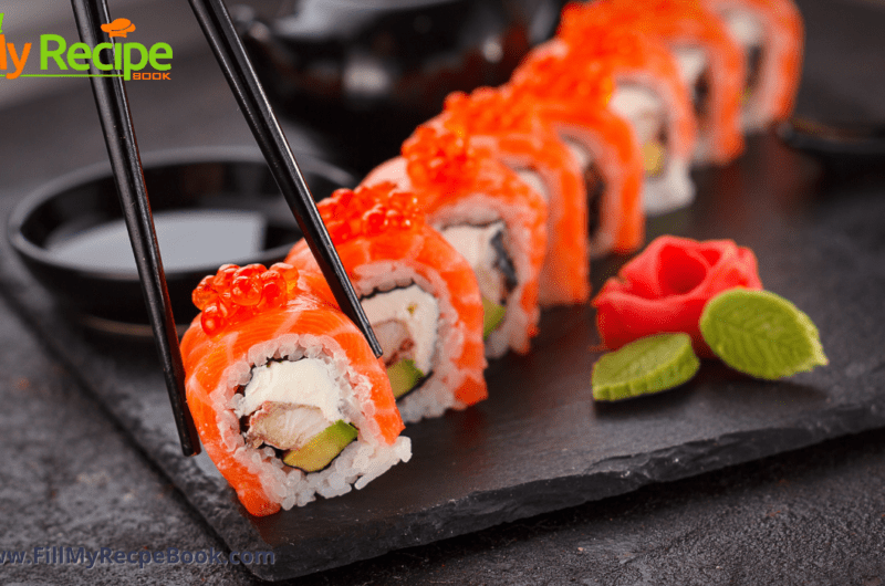 How To Make Your Own Sushi