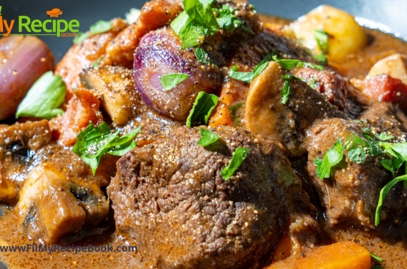 A Classic Beef Stroganoff