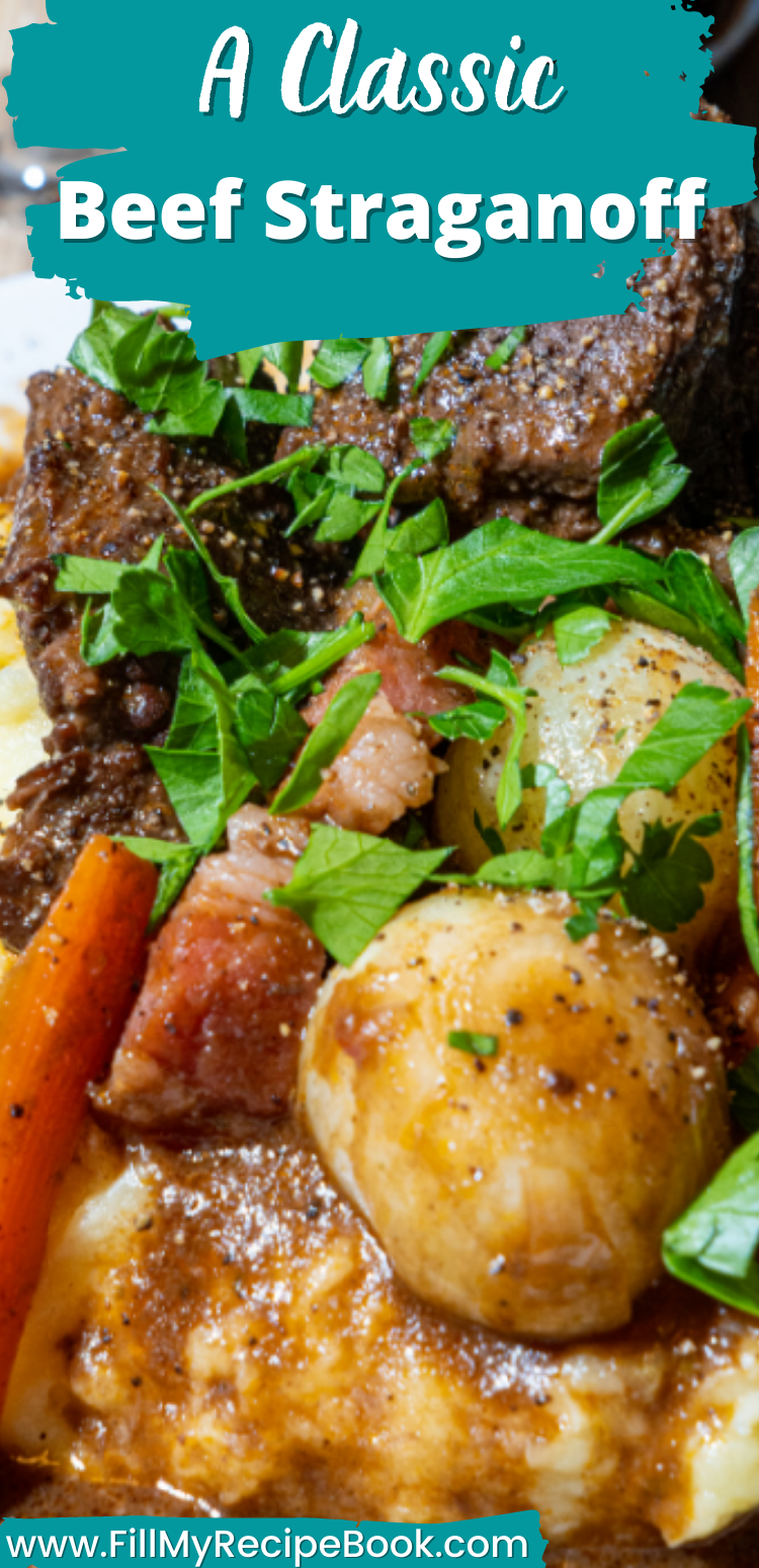 A Classic Beef Stroganoff