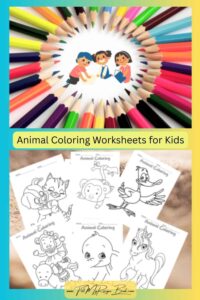 Free Animal Coloring Worksheets for Kids. A set of fun animal printables to boost creativity, fine motor skills, and color recognition.