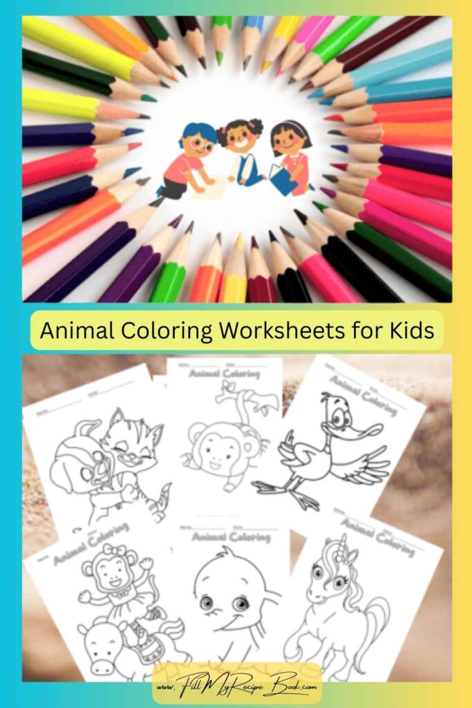 Free Animal Coloring Worksheets for Kids. A set of fun animal printables to boost creativity, fine motor skills, and color recognition.
