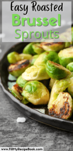 Easy Roasted Brussel Sprouts