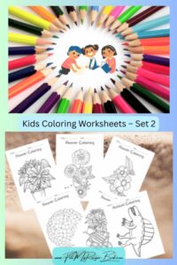 Set 2 of kids coloring worksheets to support creativity and development. Coloring helps build fine motor skills, focus, and imagination, making it easy to include in daily activities.