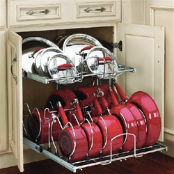 Pot and Pan Organizer for Cabinet