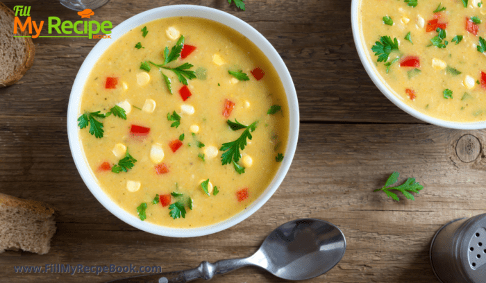 Quick Easy Corn-Chowder soup