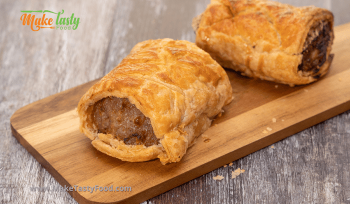 Mini Puff Pastry Sausage Rolls