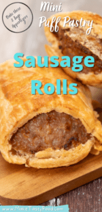 Mini Puff Pastry Sausage Rolls