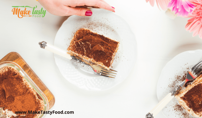 Tasty No Bake Tiramisu Tart