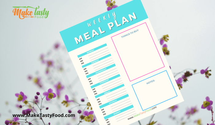 Weekly Planner Lists & Notes
