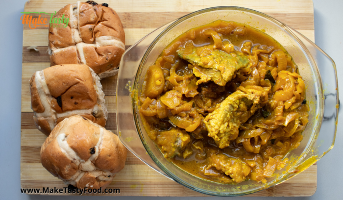 Hot cross buns and pickled curry fish for easter tradition