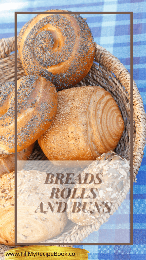 BREADS ROLLS AND BUNS
