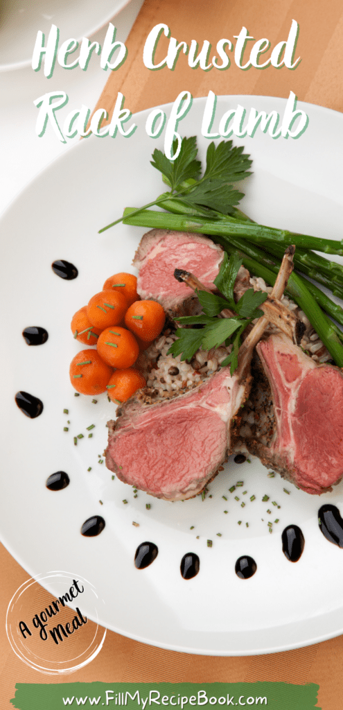 Herb Crusted Rack of Lamb