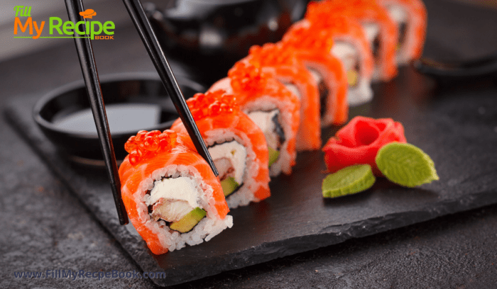 How To Make Your Own Sushi