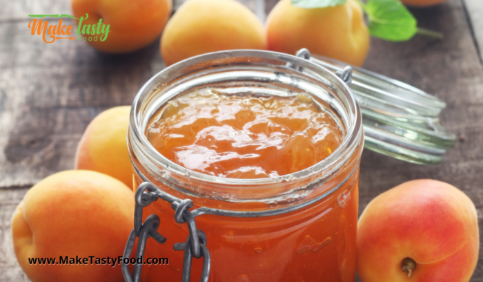 apricot jam is one of the ;malva pudding ingredients.