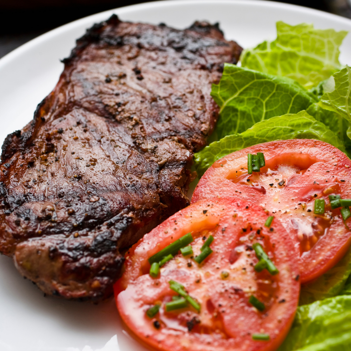 Pan Seared Garlic Butter Steak
A Pan Seared Garlic Butter Steak recipe. Pan sear in butter with the amazing herbs of Garlic, Rosemary and Thyme, served with a salads.