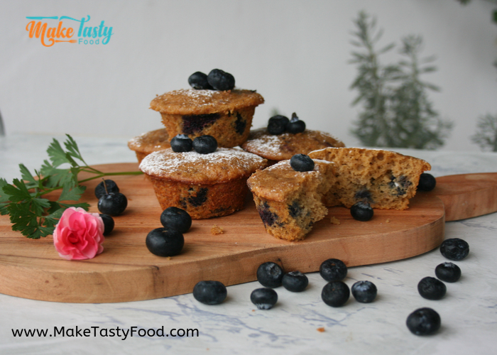 tasty blueberry muffins