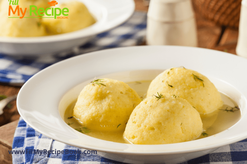 Chicken Soup & Matzo Balls