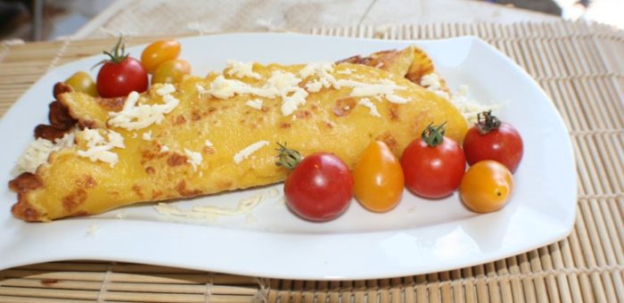 Crammed Savory Breakfast Crepes