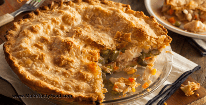 Creamy Chicken and Veggie Pie
