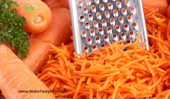 grated carrots for coleslaw