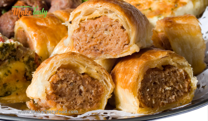 Mini Puff Pastry Sausage Rolls