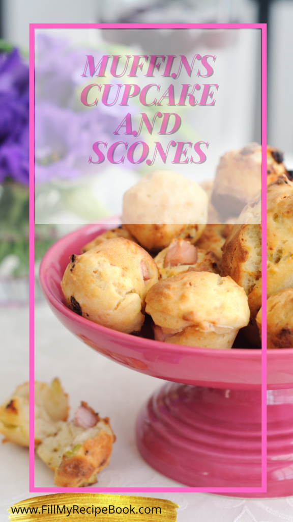 MUFFINS CUPCAKES AND SCONES