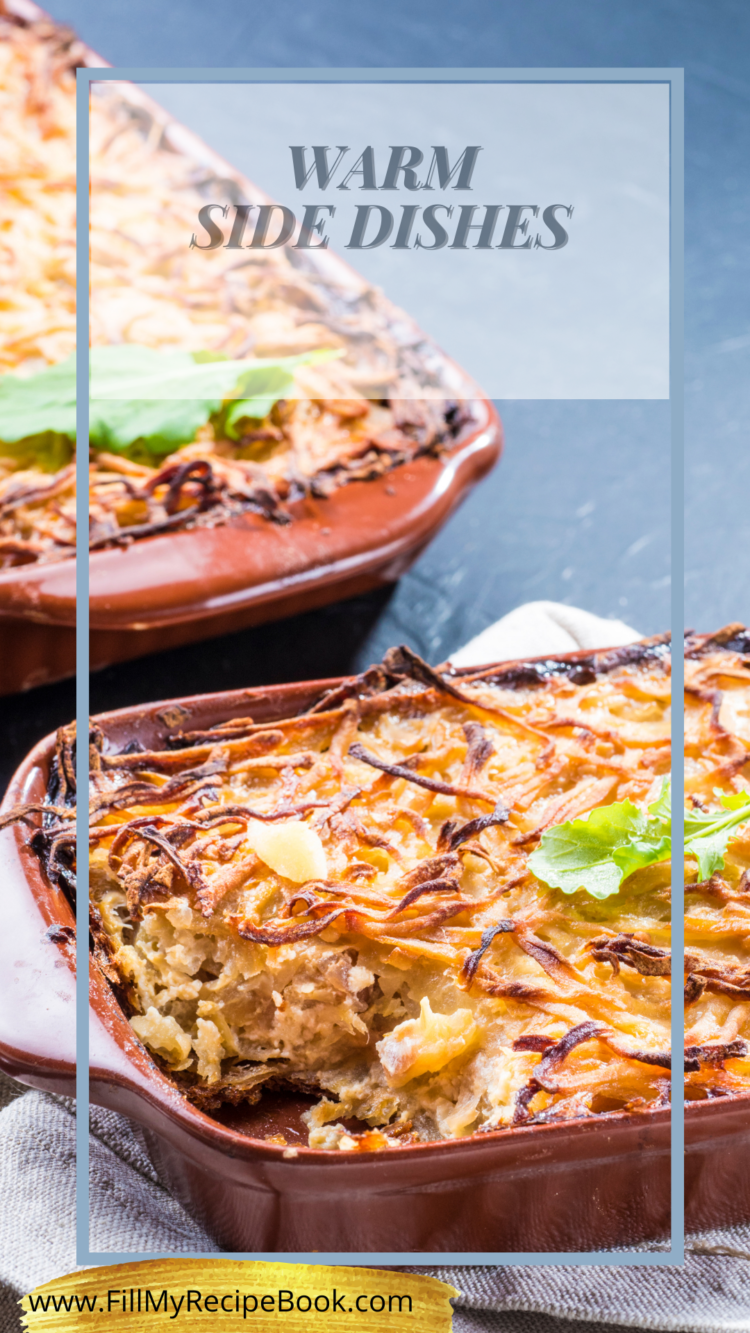 Side Dishes Fill My Recipe Book