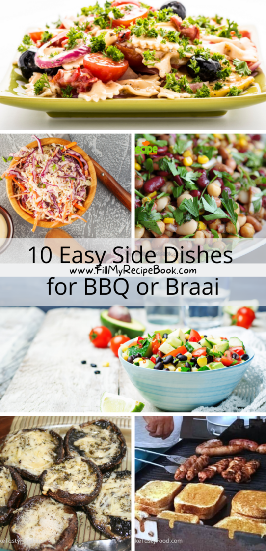 10 Easy Side Dishes for BBQ or Braai Fill My Recipe Book
