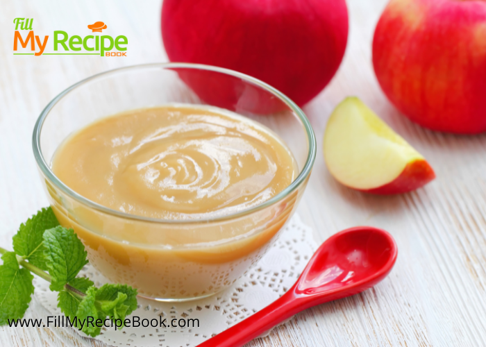 Apple and Cinnamon Baby Puree