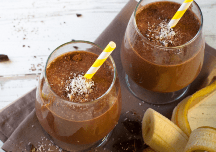 Chocolate Banana Breakfast Smoothie