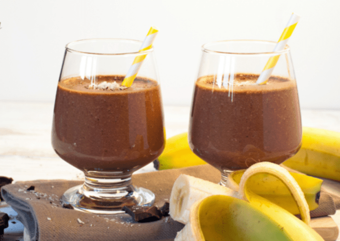 Chocolate Banana Breakfast Smoothie