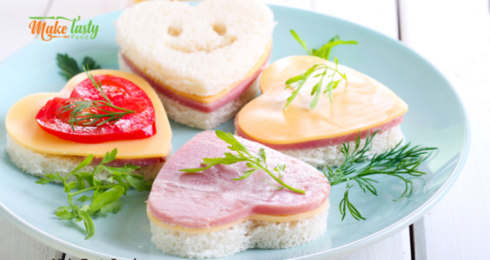 Easy Heart Sandwiches