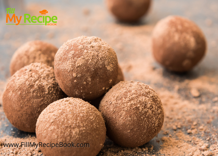 Easy peanut butter chocolate balls coated with cocoa powder or other toppings of choice. Healthy snack to keep and share. These balls are a mix of peanut butter and chocolate.