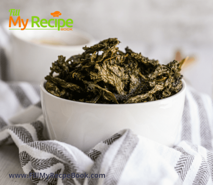 Healthy Garlic salted Kale Chips