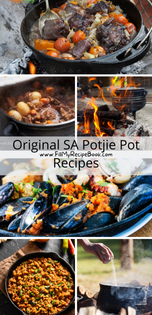 Original SA Potjie Pot Recipes