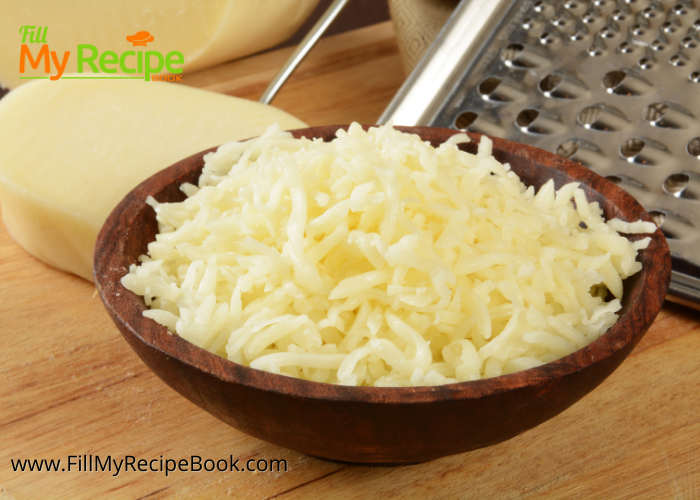 grated mozzarella cheese
