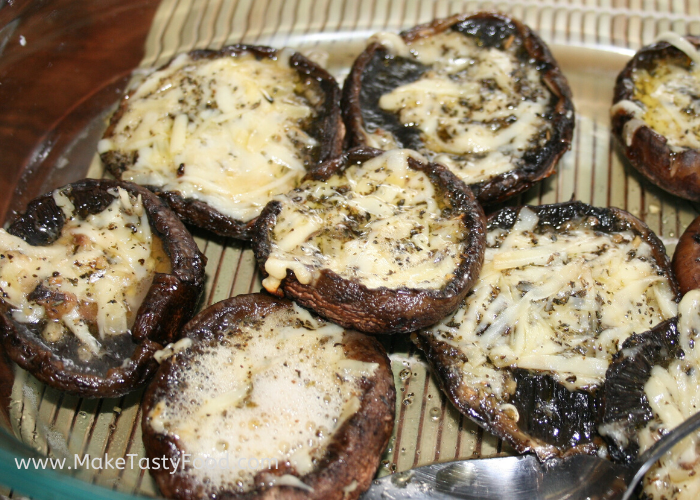 Braai or Grill Stuffed Portabella Mushrooms