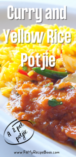 Curry and Yellow Rice Potjie